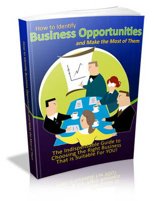 Product picture How to IDENTIFY BUSINESS OPPORTUNITIES